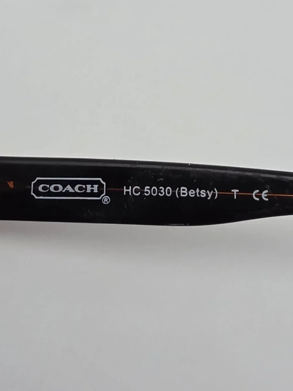 Coach HC5030 9002 Betsy Sand Semi Rimless Eyeglasses Frame w/ Case 50-17-135